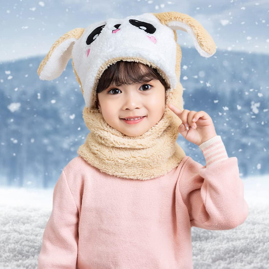 Gorro Invierno para niños de 1 a 6 años