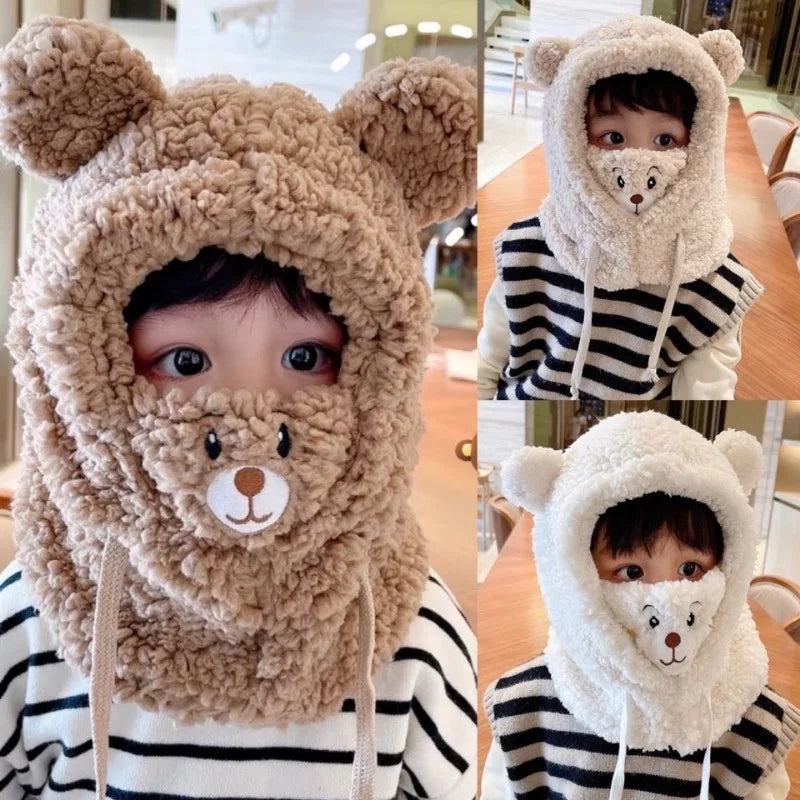 Gorro de Oso 3 en 1 - Unisex