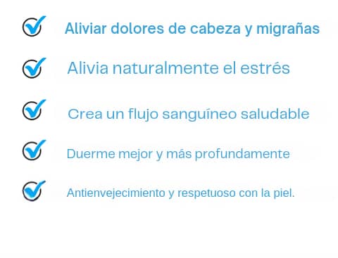 Gorro de gel antimigraña