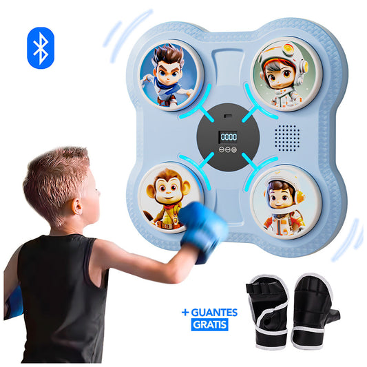 Maquina de boxeo musical para niños