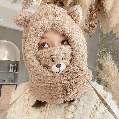Gorro de Oso 3 en 1 - Unisex