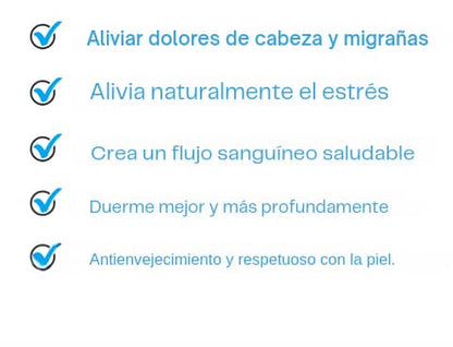 Gorro de gel antimigraña