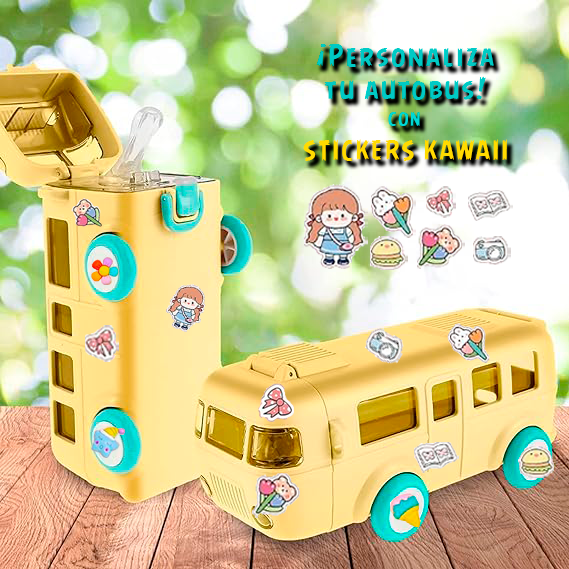 AutoBus Escolar Tomatodo (Personalizable Kawaii)