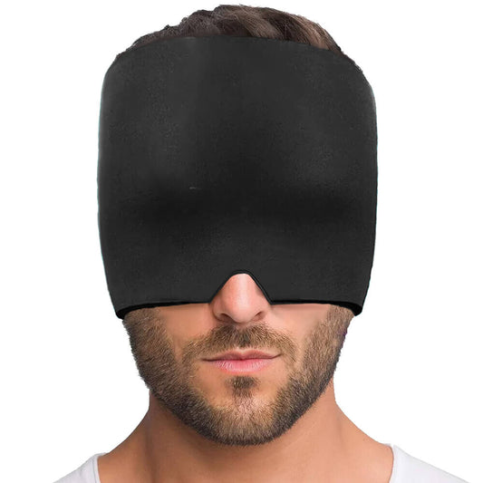 Gorro de gel antimigraña